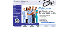 Desktop Screenshot of potomacphysicians.com